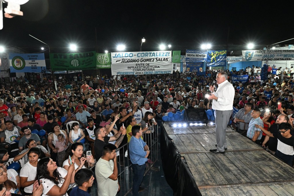 Jaldo:"Somos un espacio de hechos concretos, que gobierna y que da respuestas en tiempos difíciles"