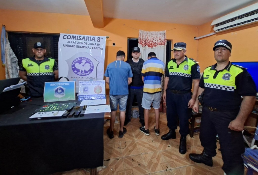 La Policía avanza en un caso de robo y desmantela puntos de venta de drogas
