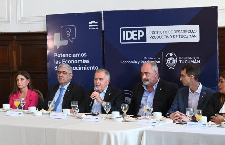 EXPOCON 2025 Jaldo se reunió con empresarios de la Economía del Conocimiento