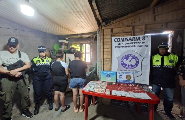 OPERATIVO CONTRA NARCOMENUDEO: Secuestran 400 Dosis de Cocaína en Allanamientos