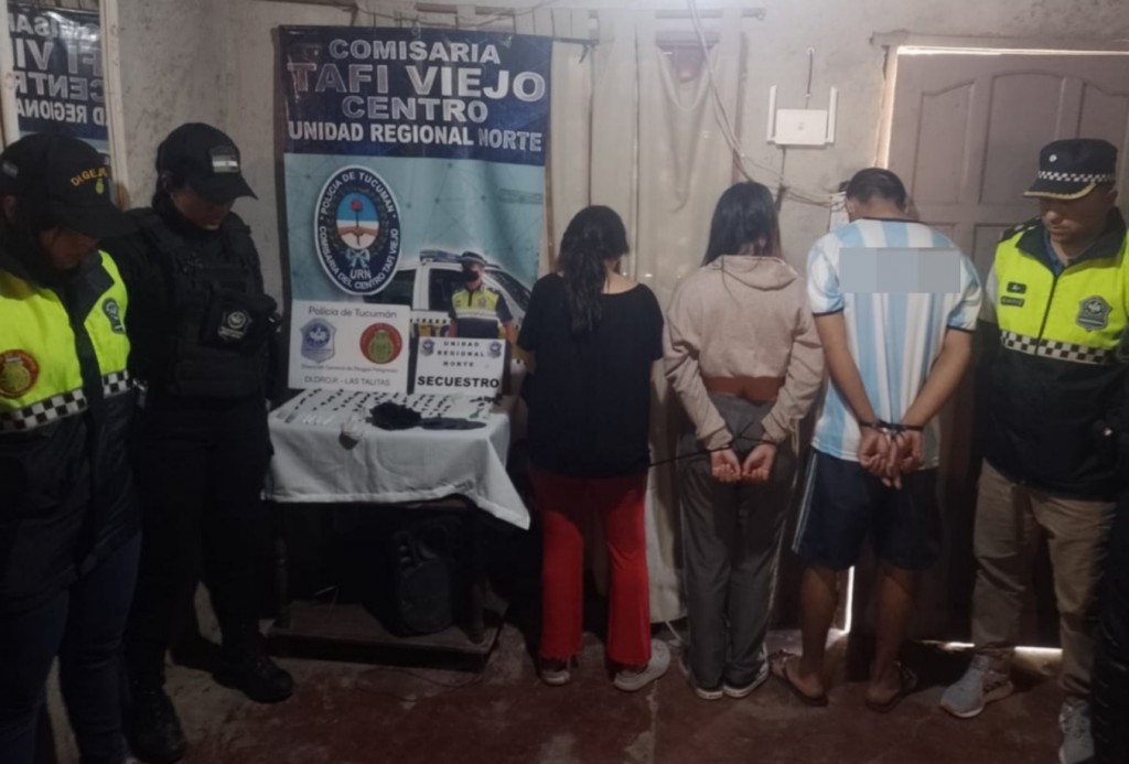 Realizaban allanamientos por una causa de robo y encontraron funcionando un kiosco de drogas
