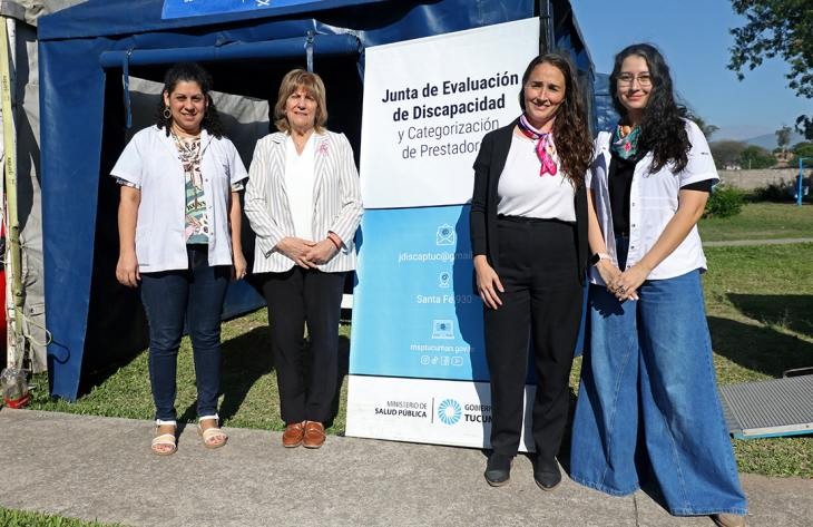 Equipos de la Junta de Discapacidad e Incluir Salud visitaron Tafí del Valle