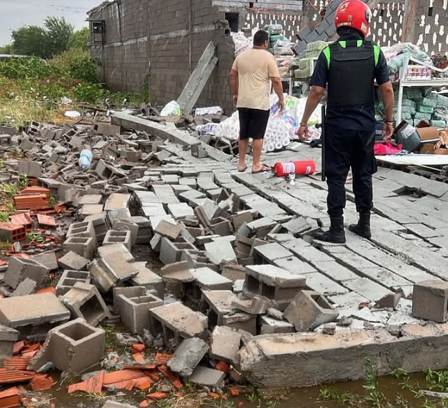 Delfín Gallo: Salud informó que se atendió a cuatro pacientes tras el derrumbe del supermercado