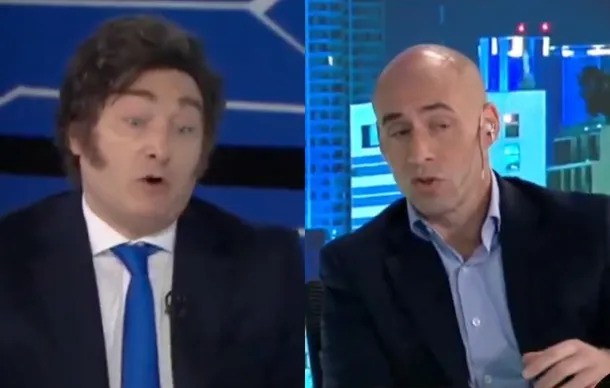 Milei enojado con Trebucq por la crisis económica: "¿Cómo querés que lo resuelva?"
