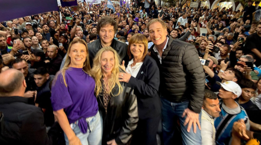 Milei en campaña: "Nos convertimos en una de las potencias mundiales"