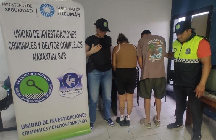 Aprehenden a dos personas, secuestran droga y un arma de fuego