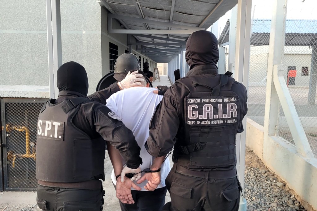 Sergio Tripolone fue ingresado al penal de Benjamín Paz luego de su captura en Córdoba