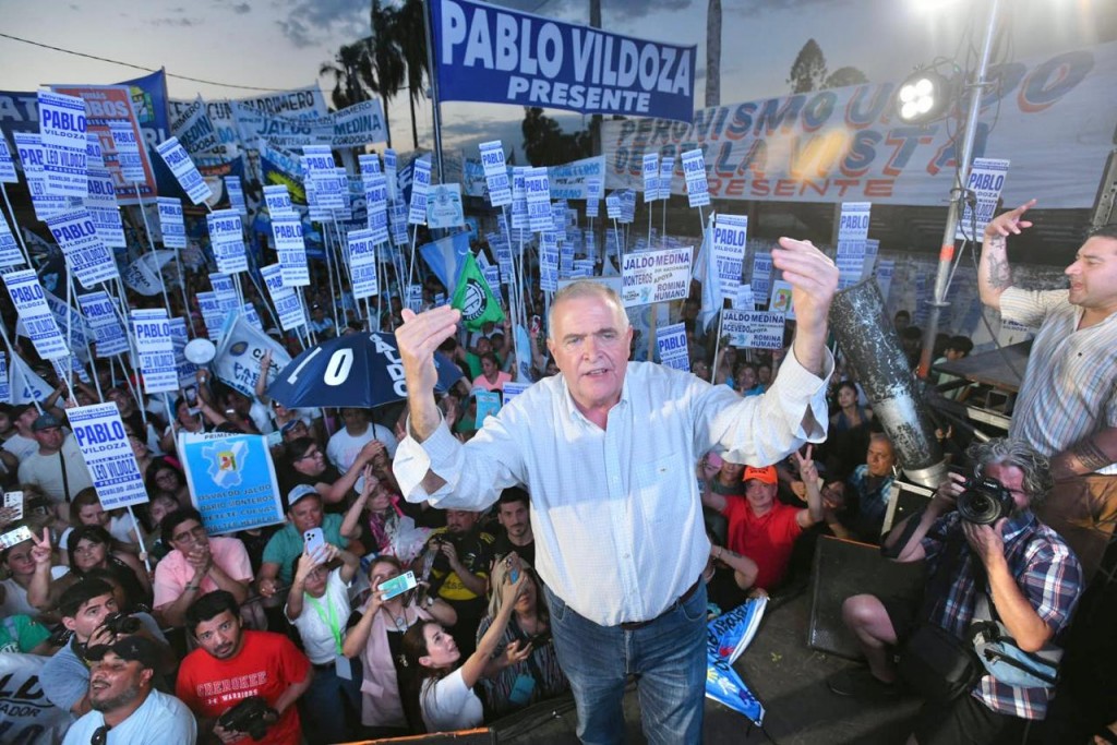 Jaldo encabezó un acto del Peronismo Unido en Bella Vista