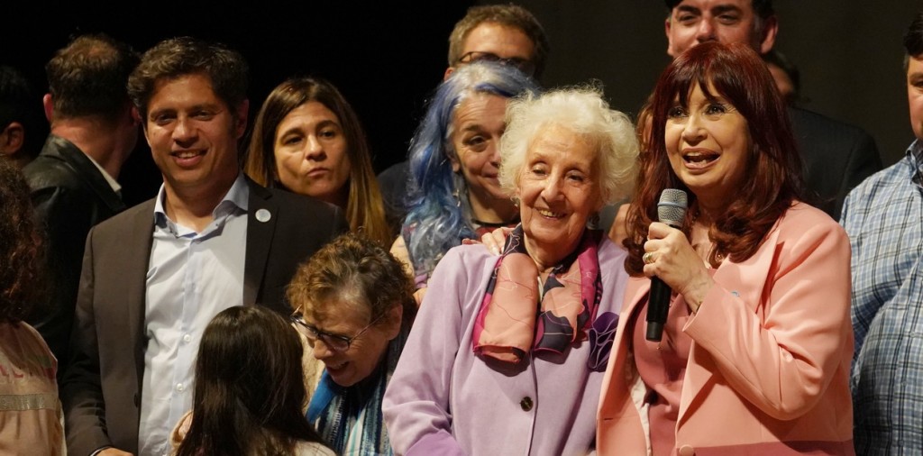 Cristina Kichner saludo a Estela de Carlotto por su cumple 