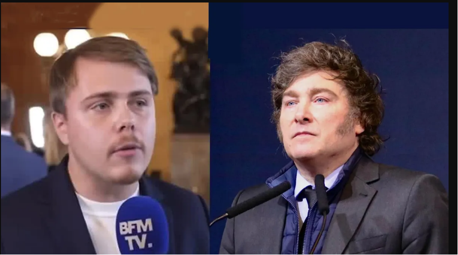 La pelea por un reloj de por medio de Javier Milei con un diputado francés 