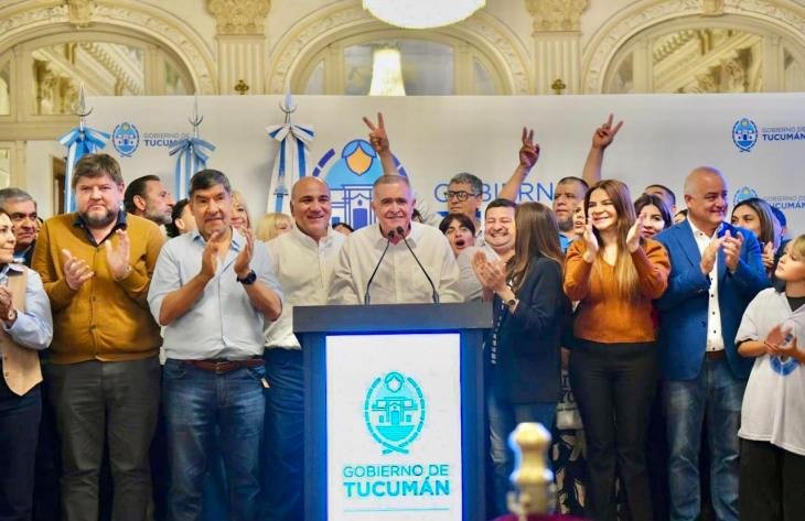 Jaldo destacó el contundente triunfo del Frente Tucumán Primero: