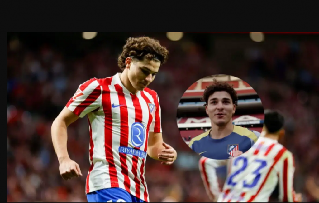 Julián Álvarez en Atlético de Madrid cumplió el pedido de un fanático que perdió a su hija