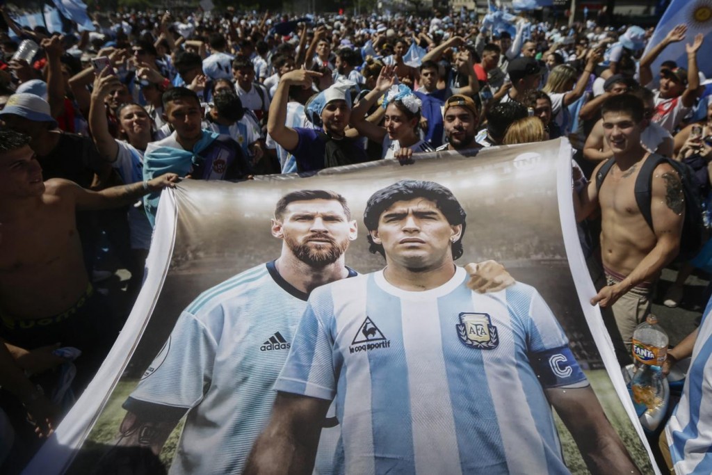 Lionel Messi habla de su admiración por Diego Maradona y Michael Jordan