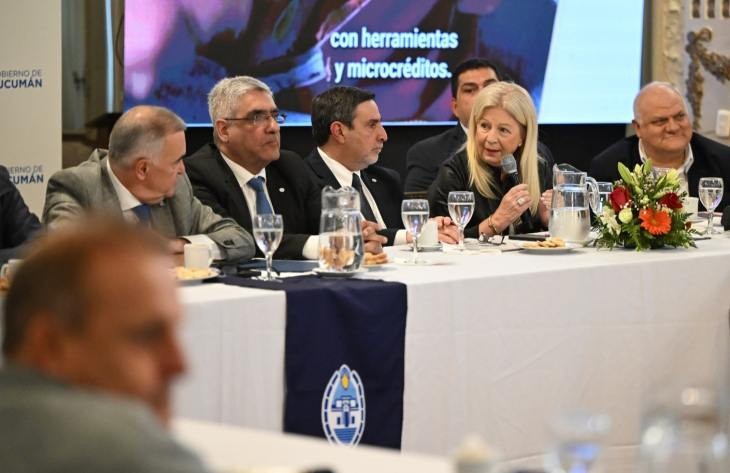 Ministros realizaron un balance de gestión a dos años del gobierno de Jaldo