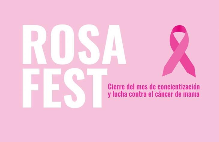 Se dictará una jornada de concientización sobre cáncer de mama en el Rosa Fest