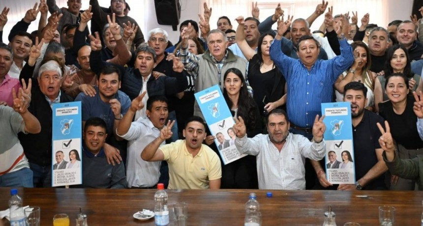 Jaldo mantuvo una reunión de trabajo con delegados comunales de toda la provincia