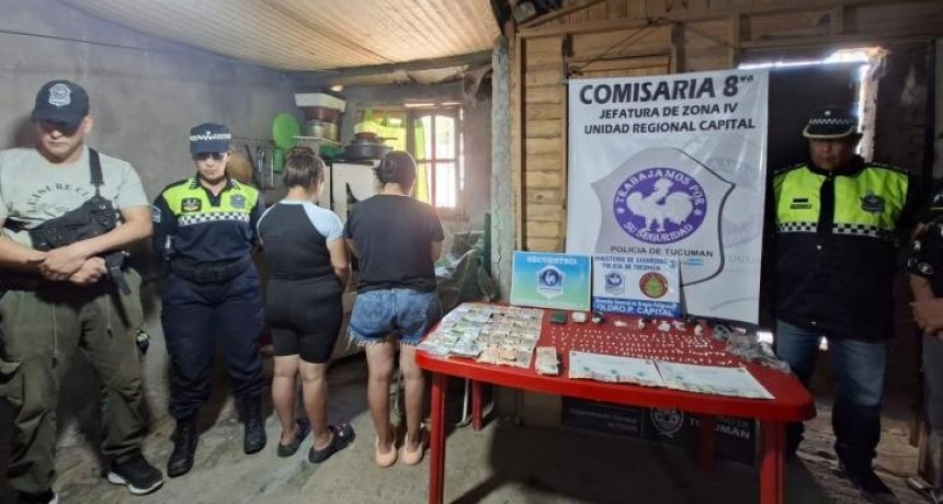 OPERATIVO CONTRA NARCOMENUDEO: Secuestran 400 Dosis de Cocaína en Allanamientos