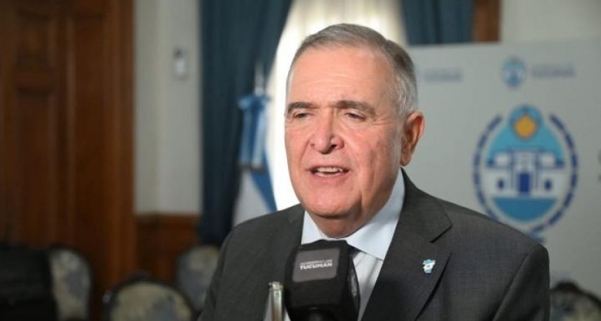 Jaldo destacó el crecimiento del empleo en Tucumán y llamó a "cuidar la provincia"