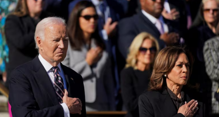 Kamala Harris pidió oraciones por la salud de Joe Biden