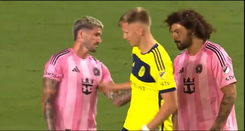 DE PAUL, ¡PICANTE! en la victoria del Inter Miami