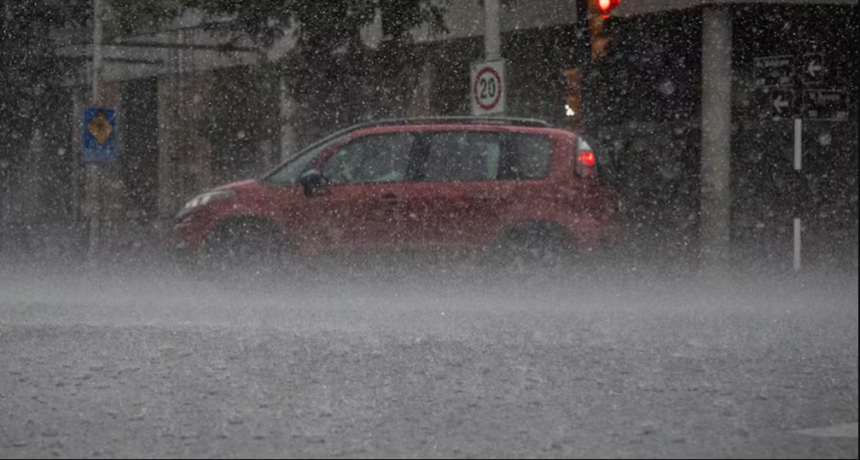 Fuerte temporal azota el AMBA