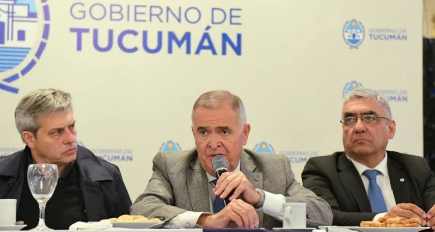 Ministros realizaron un balance de gestión a dos años del gobierno de Jaldo