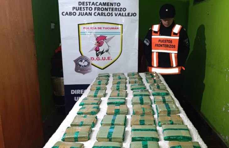 Secuestro fronterizo: encontraron hojas de coca contrabandeadas