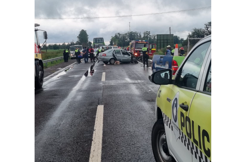 TRAGEDIA EN LA RUTA 9: DOS AUTOS COLISIONARON Y DEJARON TRES MUERTOS