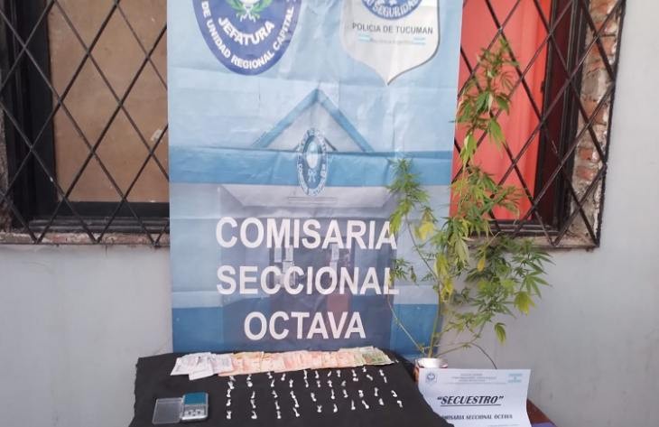 Secuestran casi 100 bochitas de cocaína y demoran a una mujer