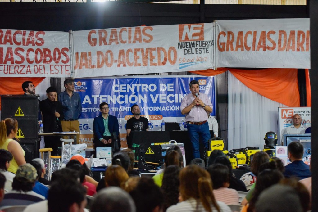 EN BELLA VISTA, ACEVEDO CELEBRÓ UN NUEVO ANIVERSARIO DE LA SEDE PERONISTA