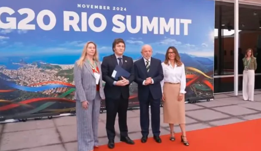 Cumbre del G20: tenso encuentro entre los presidentes Milei y Lula da Silva 