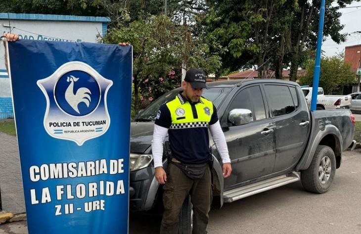 Secuestran una camioneta “melliza” en un control vehicular