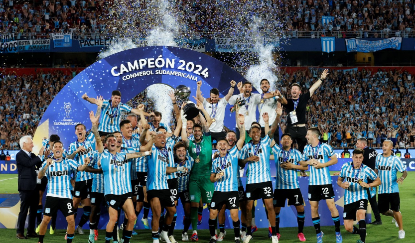 RACING CAMPEÓN DE LA COPA SUDAMERICANA