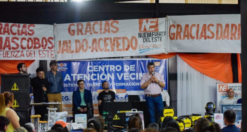 EN BELLA VISTA, ACEVEDO CELEBRÓ UN NUEVO ANIVERSARIO DE LA SEDE PERONISTA