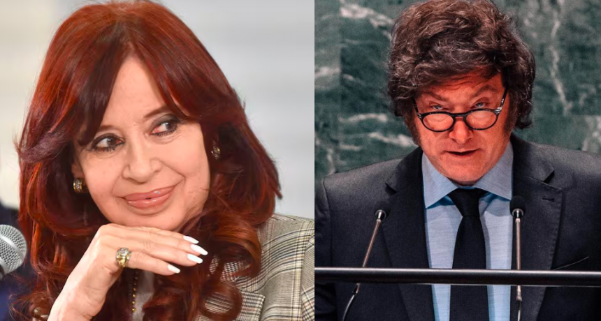 "Lo único que me faltaba": Cristina le respondió a Milei por quitarle la jubilación