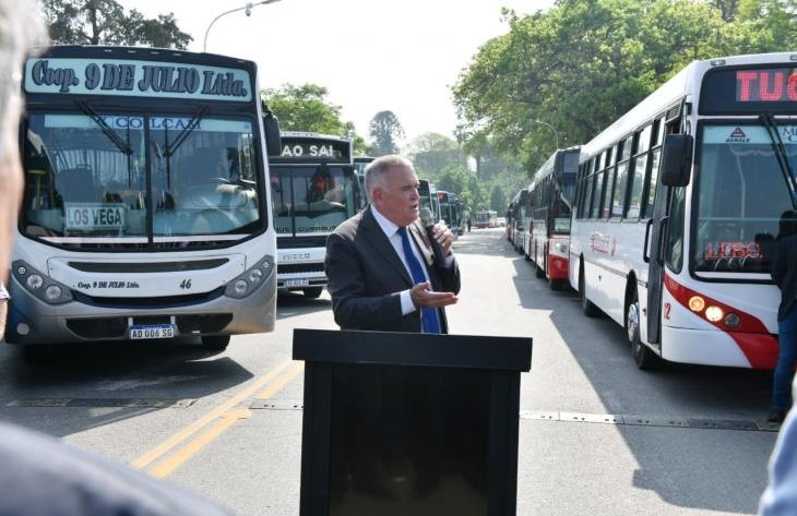 "Con el sistema de transporte público que depende de la provincia hay diálogo"