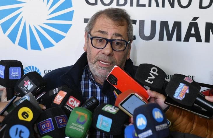 Jorge Berreta: "El agua no nos deja respirar"