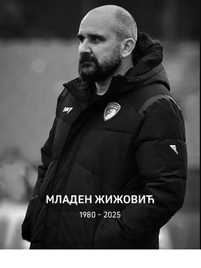 Serbia: entrenador falleció con 45 años tras sufrir un infarto durante un partido