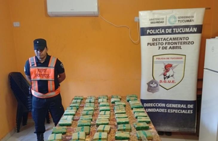 Operativo Lapacho: La Policía de Tucumán incautó un kilo de marihuana en un control fronterizo