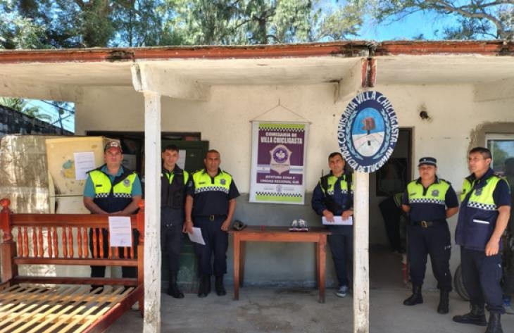 Recuperan bienes robados durante un presunto escruche