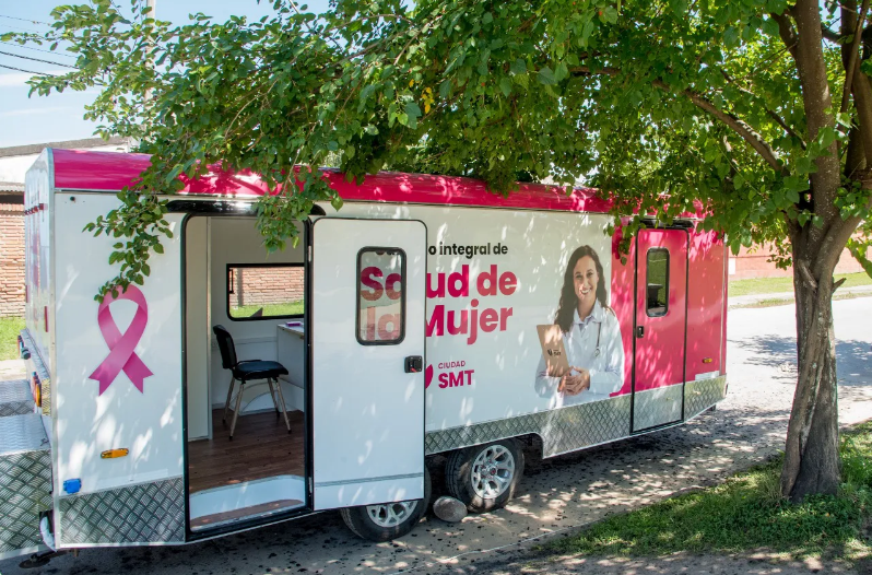 El Tráiler de Salud de la Mujer brindará atención gratuita en Plaza Gutenberg de Barrio Diza