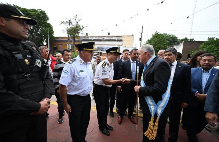 Jaldo afirmó que el Gobierno continuará con el proceso de depuración en la Policía