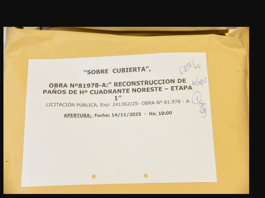 Licitan obras de reconstrucción del hormigón de calles y avenidas del noreste de la ciudad