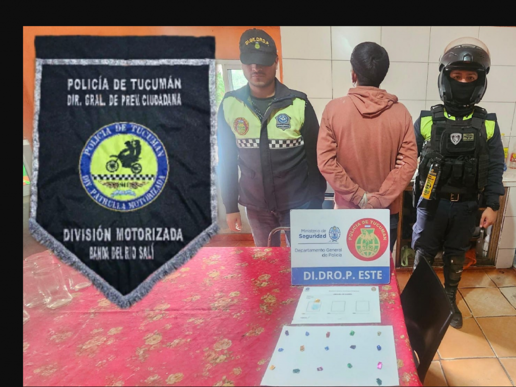 APREHENDEN A UNA PERSONA POR PRESUNTO NARCOMENUDEO