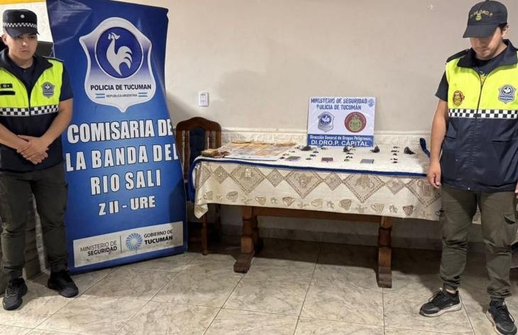 Secuestran casi 200 ravioles de cocaína en allanamientos por robo