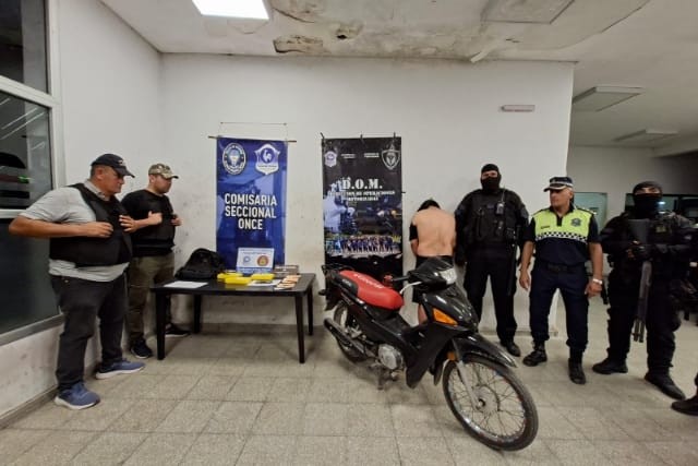 Más de 3 kilos de cocaína secuestrados en un megaoperativo en Capital