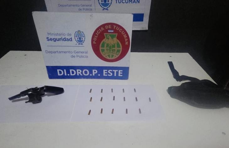 Un hombre fue demorado por portación ilegal de armas de fuego