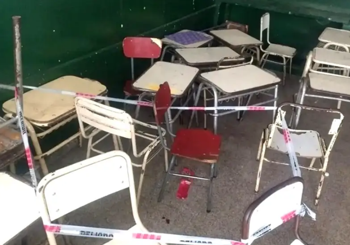 Adolescente acuchillada en la una escuela de Alderetes