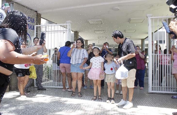 Tatiana recibió el alta tras casi tres meses de internación 