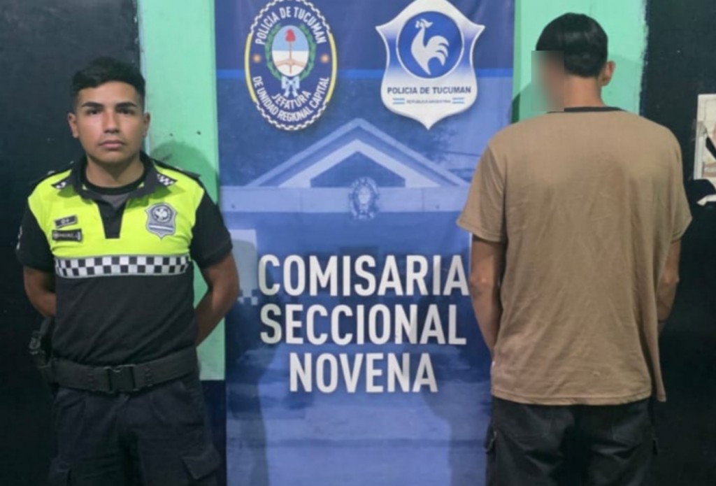 Un prófugo de la Justicia fue atrapado en el barrio Crucero Belgrano